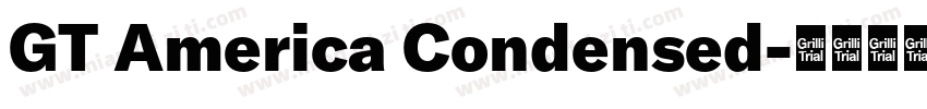 GT America Condensed字体转换